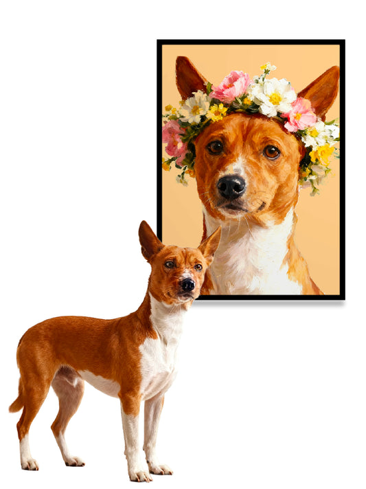 Crown Style Pet Portrait