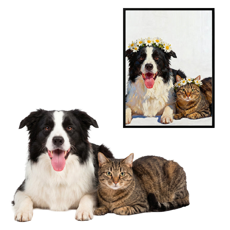 Crown Style Pet Portrait